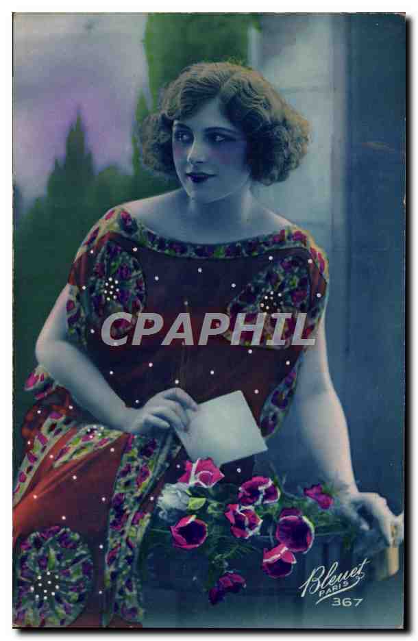 CPA Fantaisie Femme 
