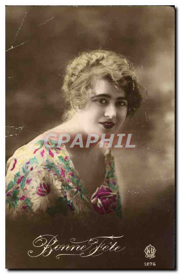 CPA Fantaisie Femme