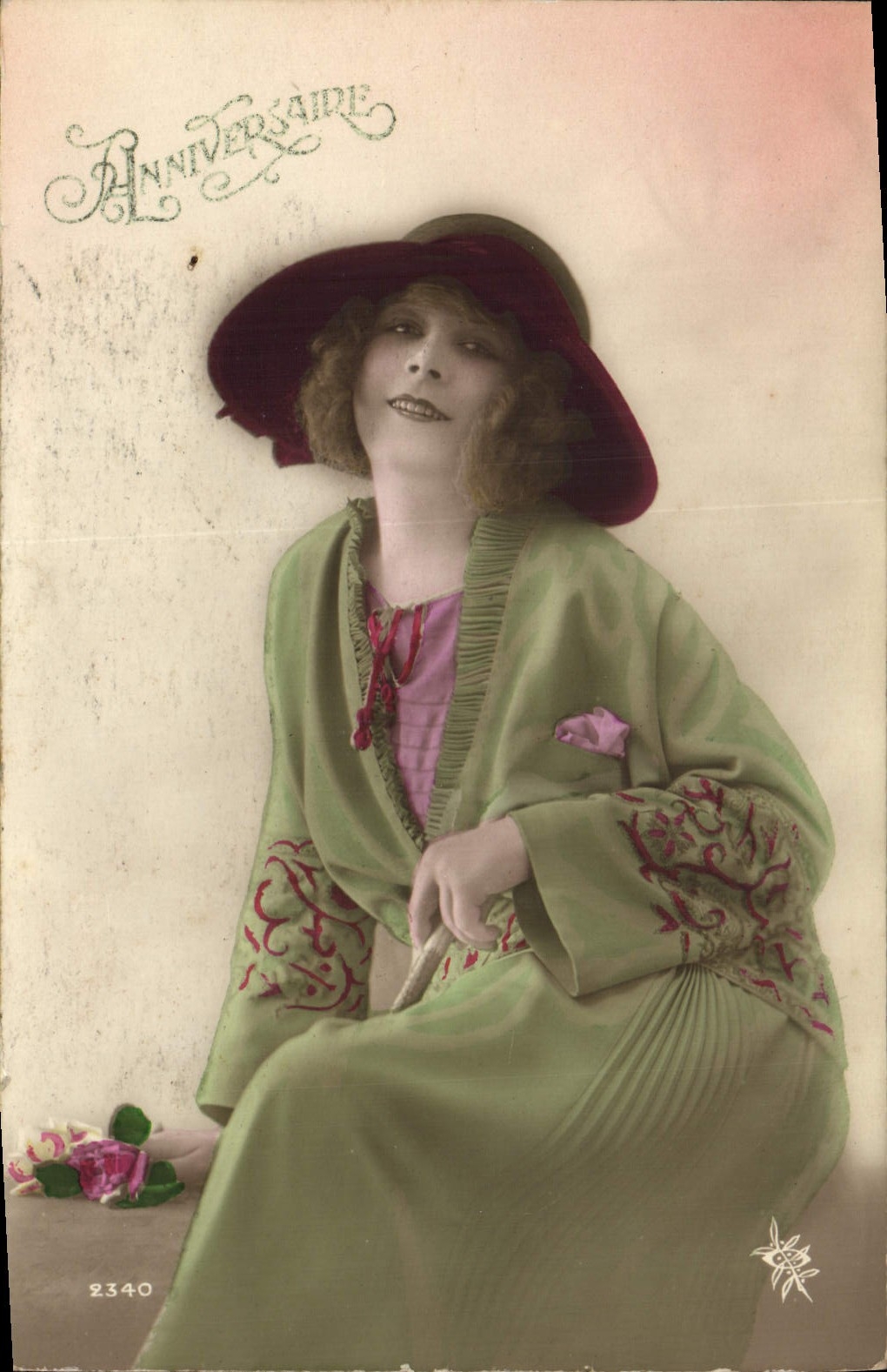 CPA Fantaisie Femme