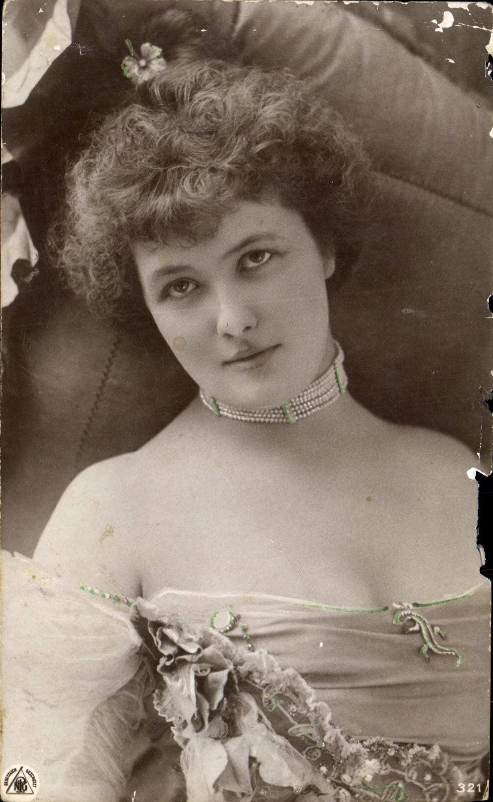 CPA Fantaisie Femme