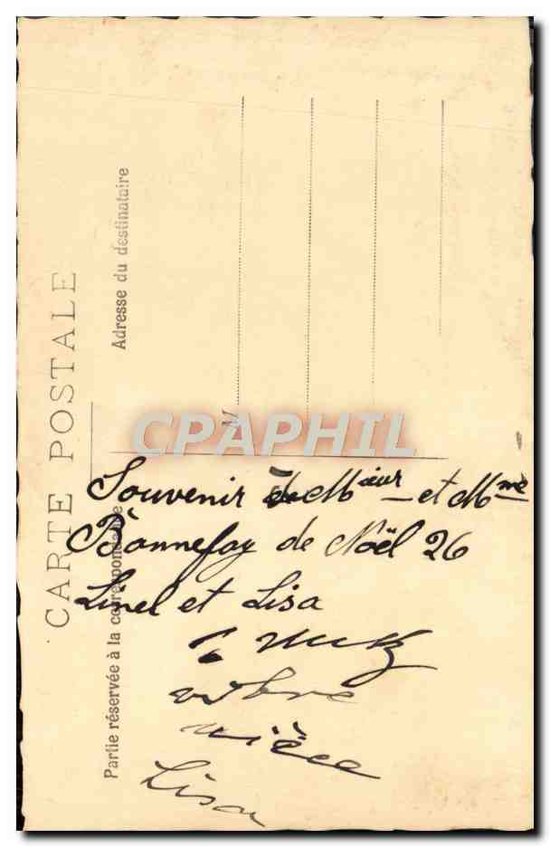 CPA Fantaisie Enfant Poupee — Rückseite