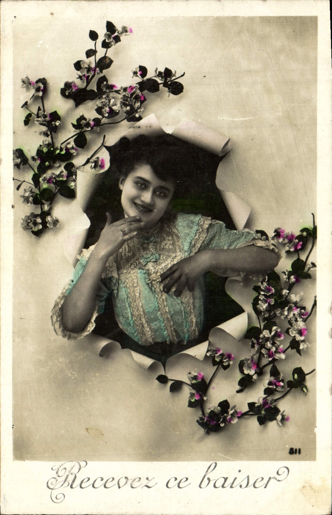 CPA Fantaisie Femme