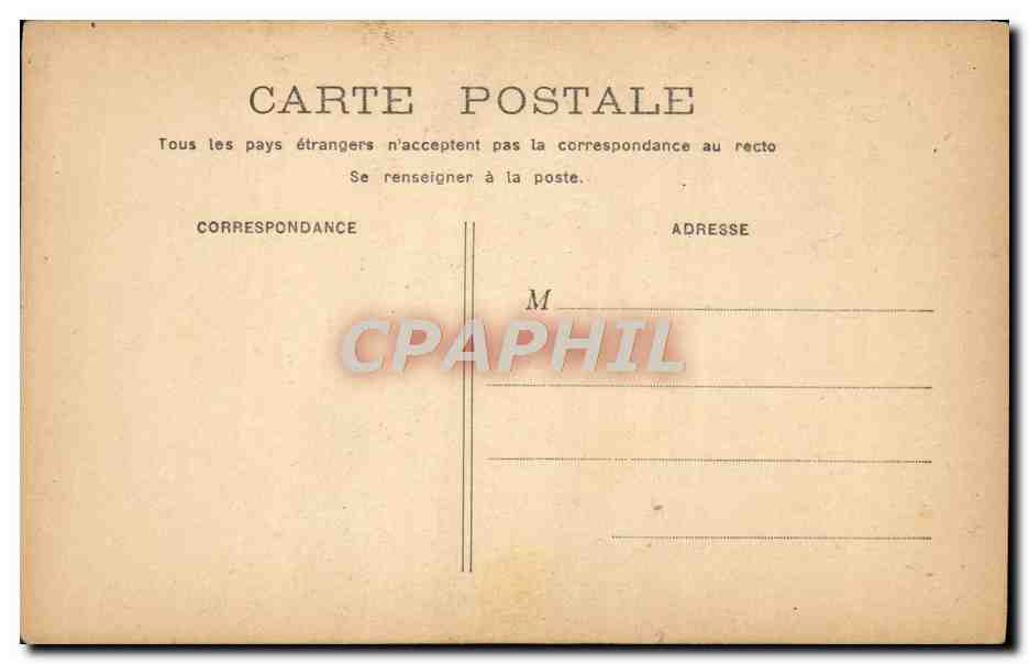 CPA Fantaisie Femme  — Rückseite