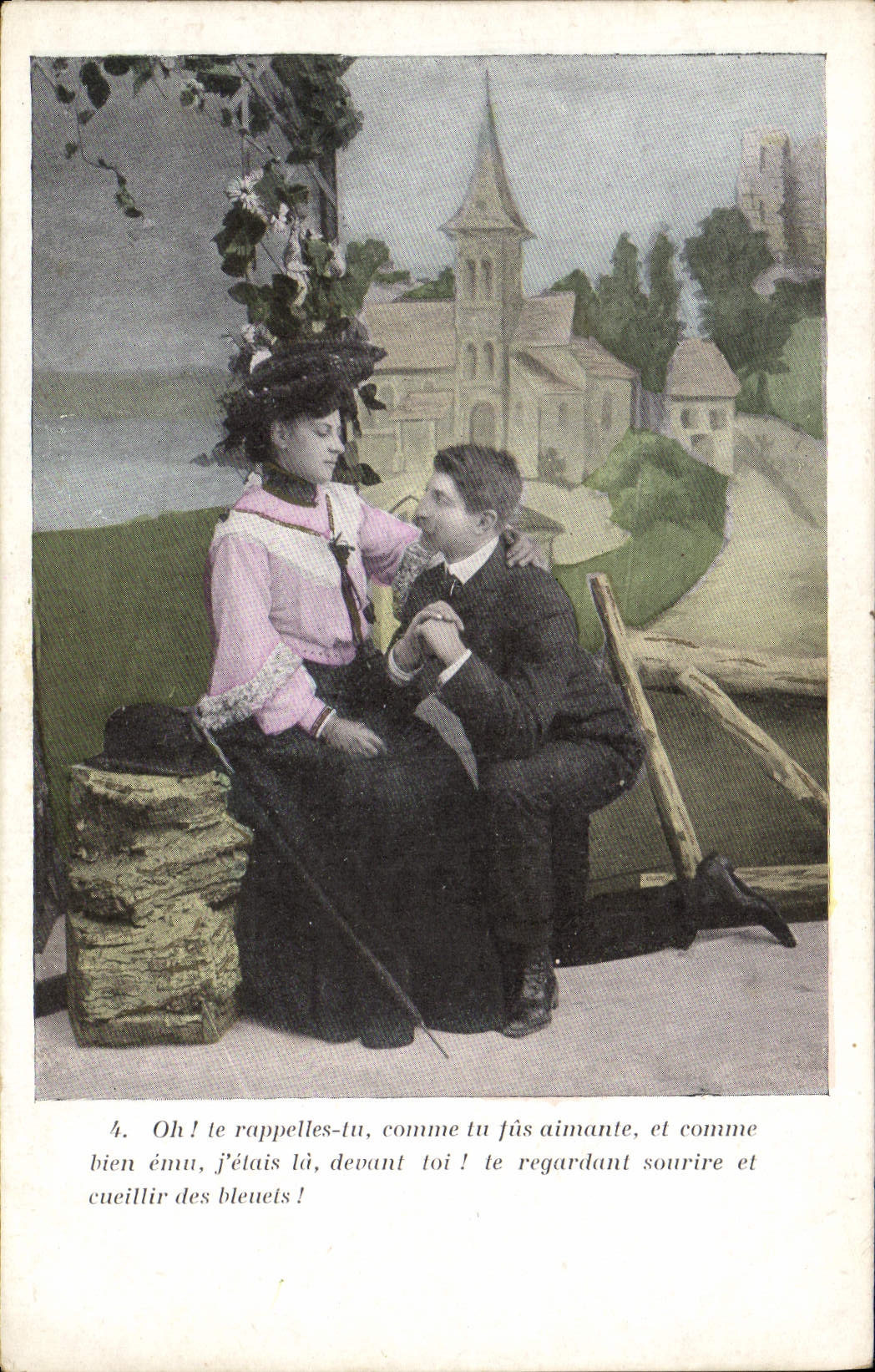 CPA Fantaisie Femme 