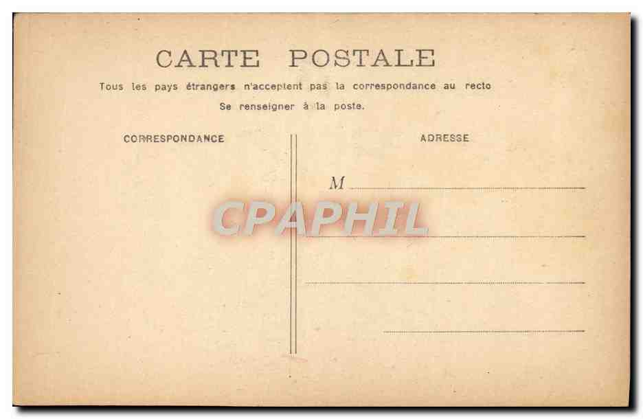 CPA Fantaisie Femme  — Rückseite