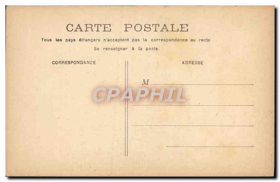 CPA Fantaisie Femme  — Verso