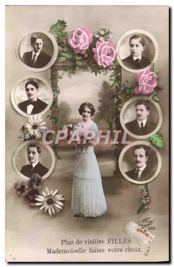 CPA Fantaisie Femme Plus de vieilles filles 