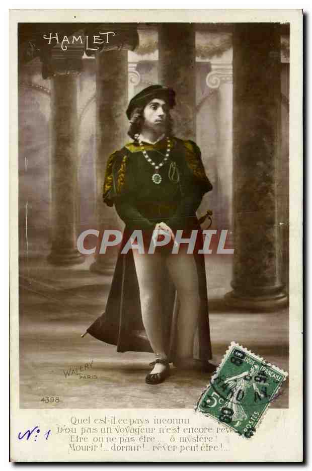 Hamlet — scène théâtrale — Walery, Paris, n°4398