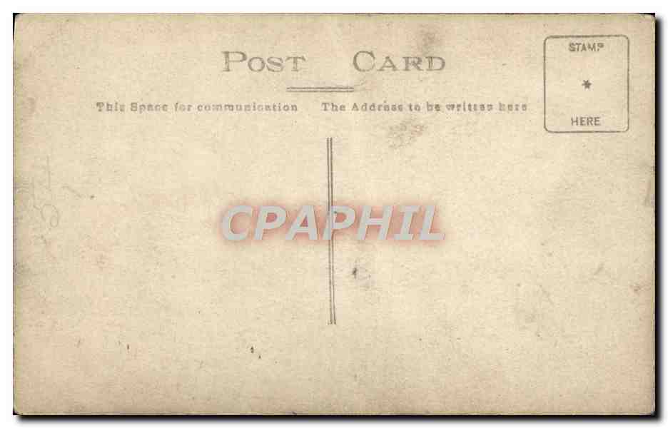 CARTE PHOTO Enfant Militaria — Rückseite