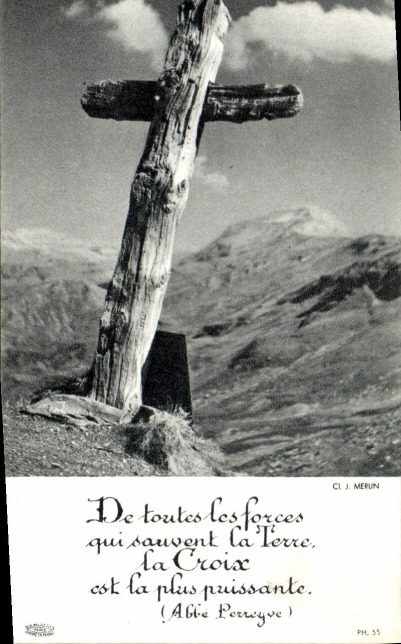 Image pieuse Jean Francois Tonnelier Saint Pierre de Bondy 21 mai 1960
