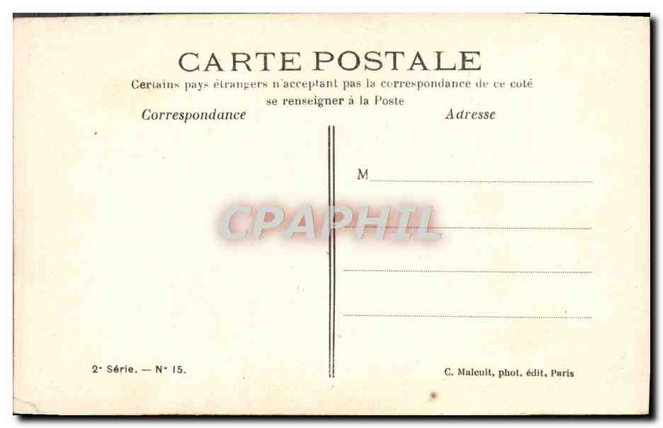 CPA Deux vieilles connaissances Folklore  — Verso