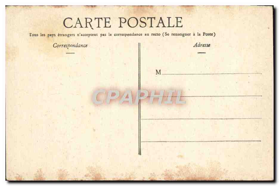CPA La Marseillaise dessin de Scott  — Verso