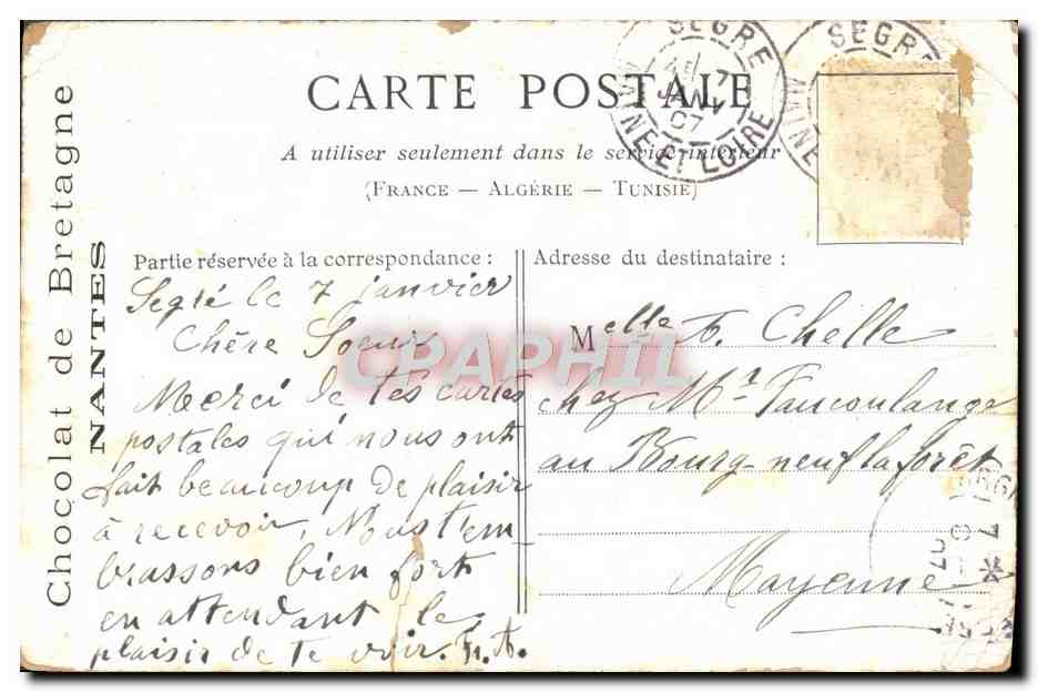 CPA Fantaisie Enfants — Reverso