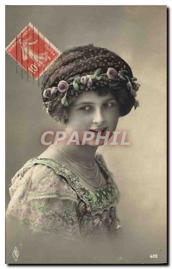 CPA Fantaisie Femme 
