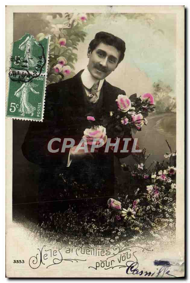 CPA Fantaisie Homme
