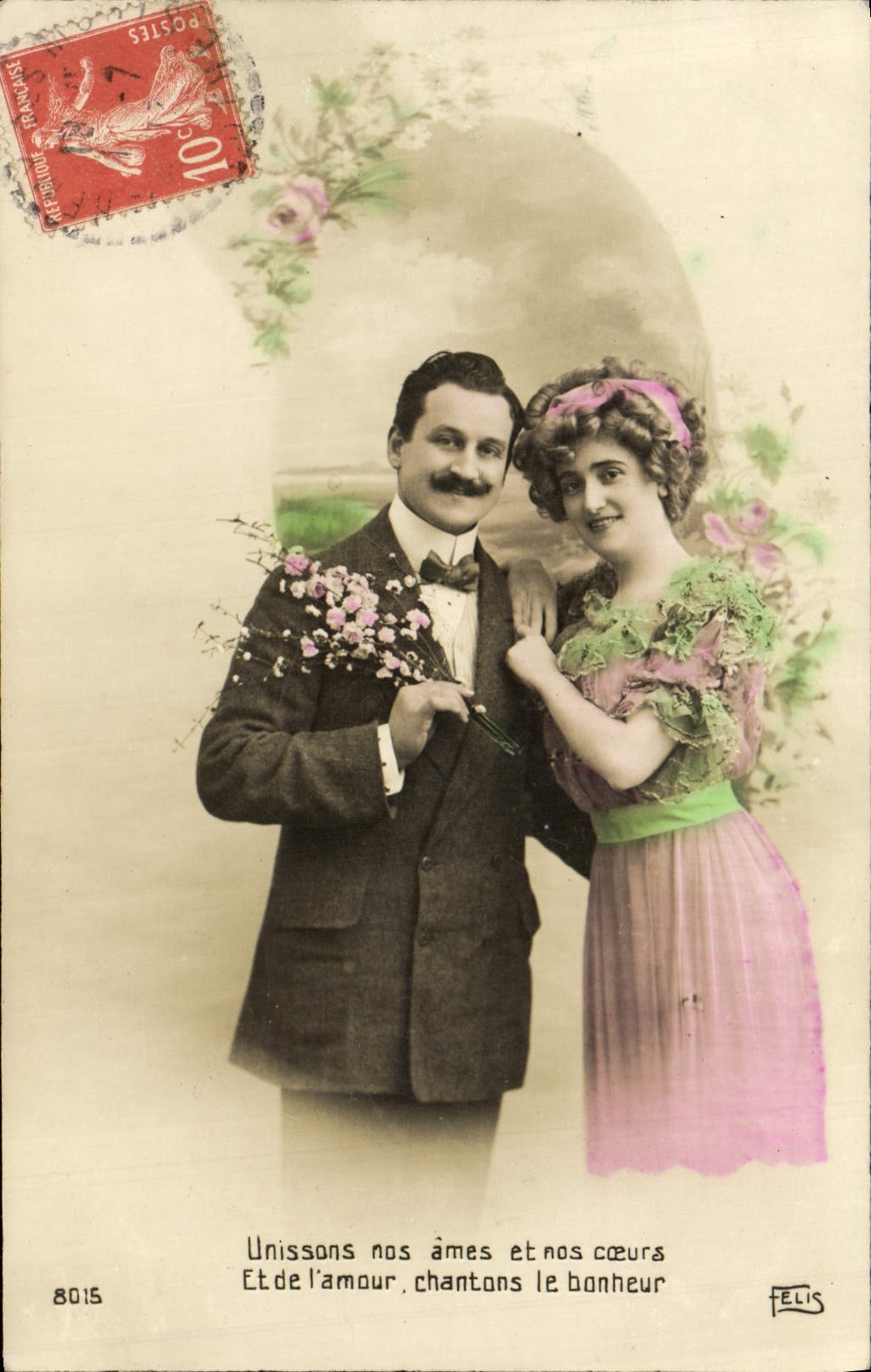 CPA Fantaisie Femme