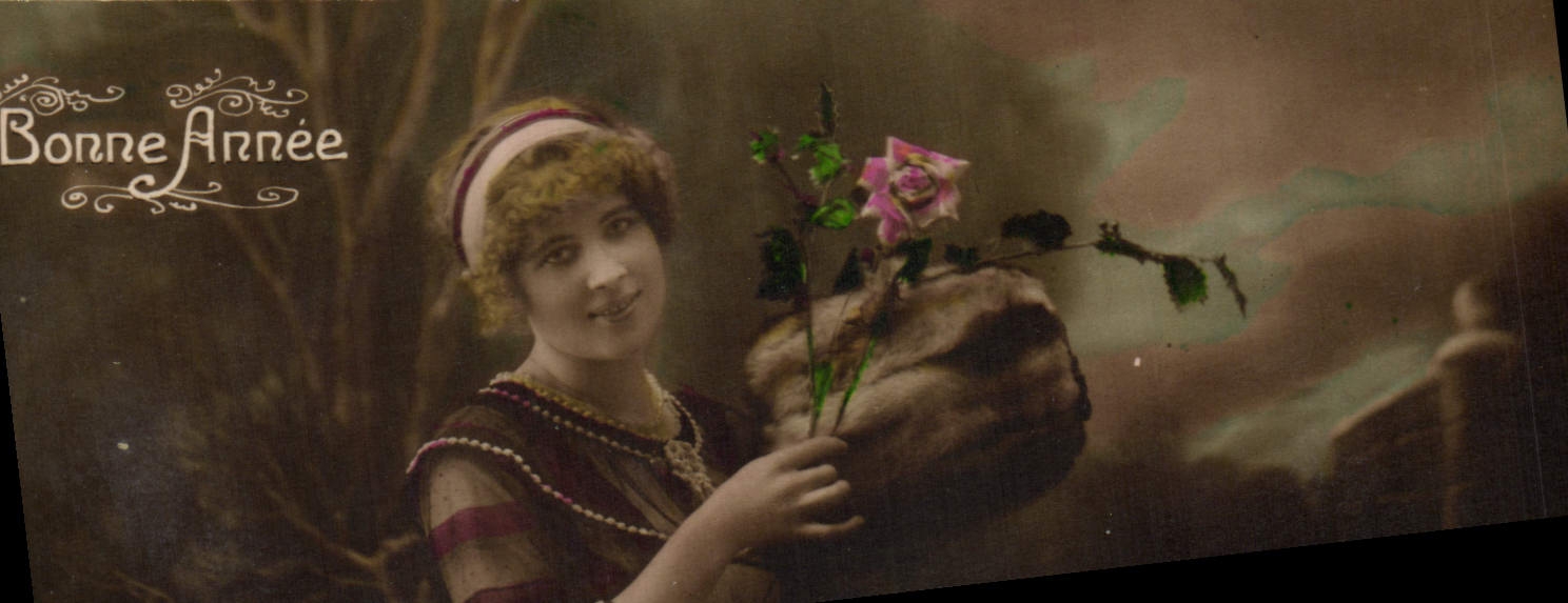 CPA Fantaisie Femme
