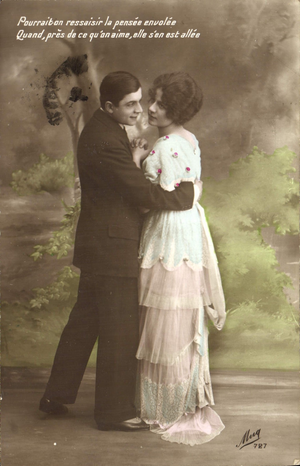 CPA Fantaisie Femme
