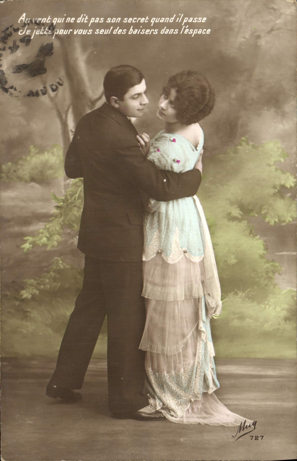CPA Fantaisie Femme