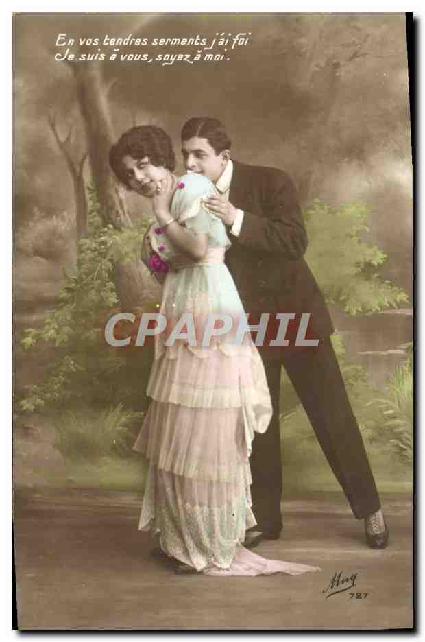 CPA Fantaisie Femme