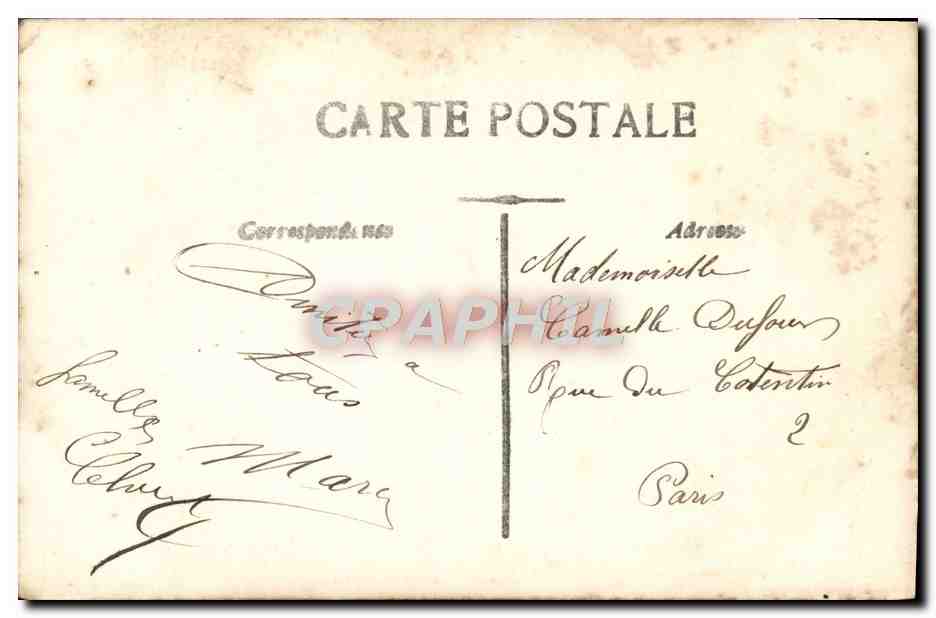CPA Fantaisie Femme Fiancailles — Rückseite