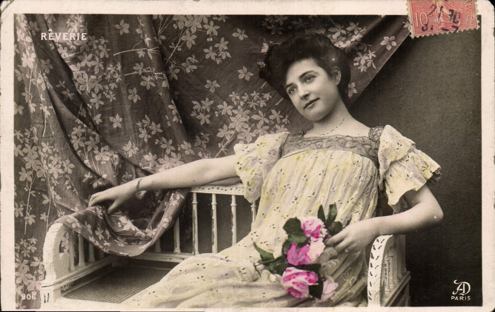 CPA Fantaisie Femme
