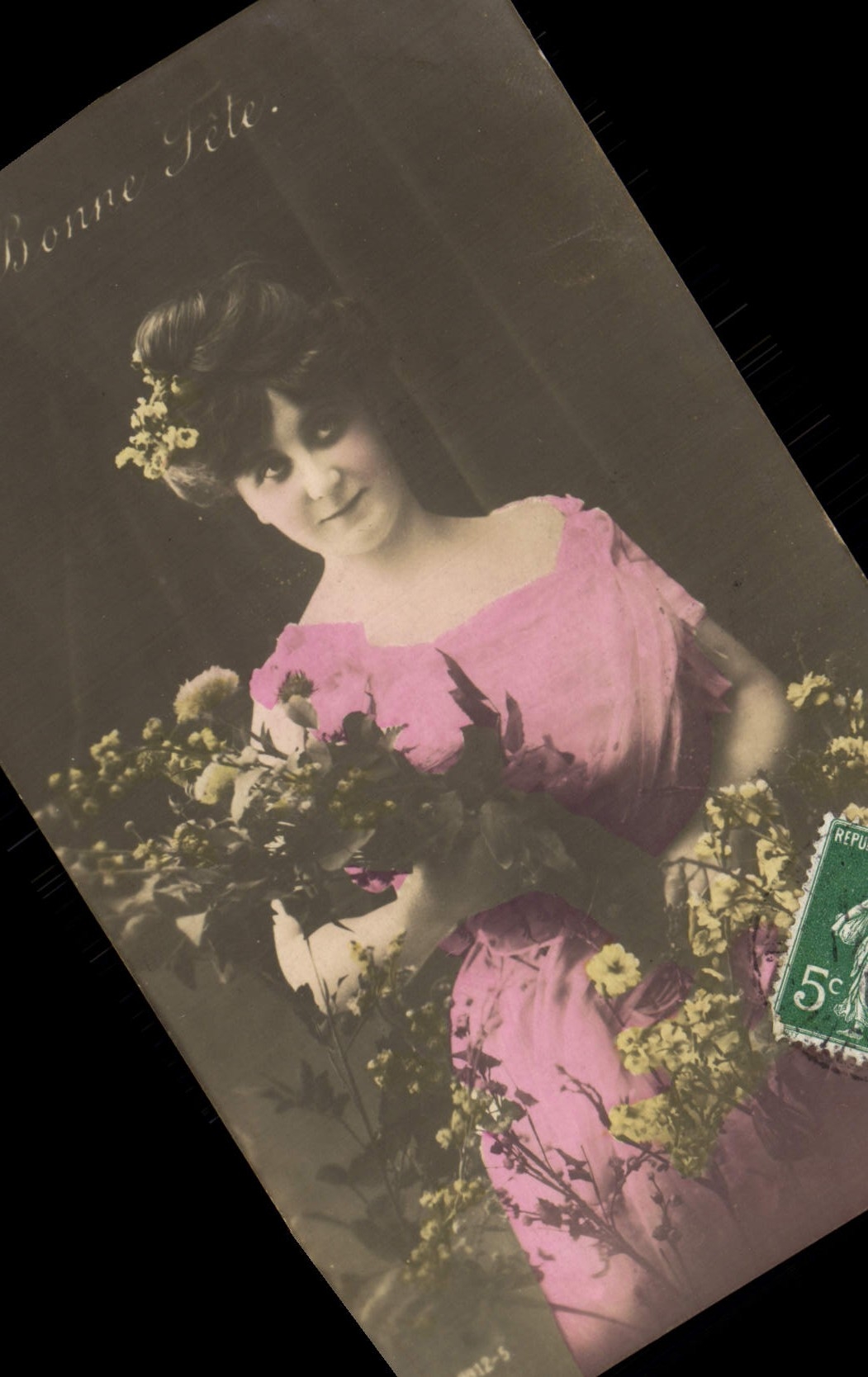 CPA Fantaisie Femme