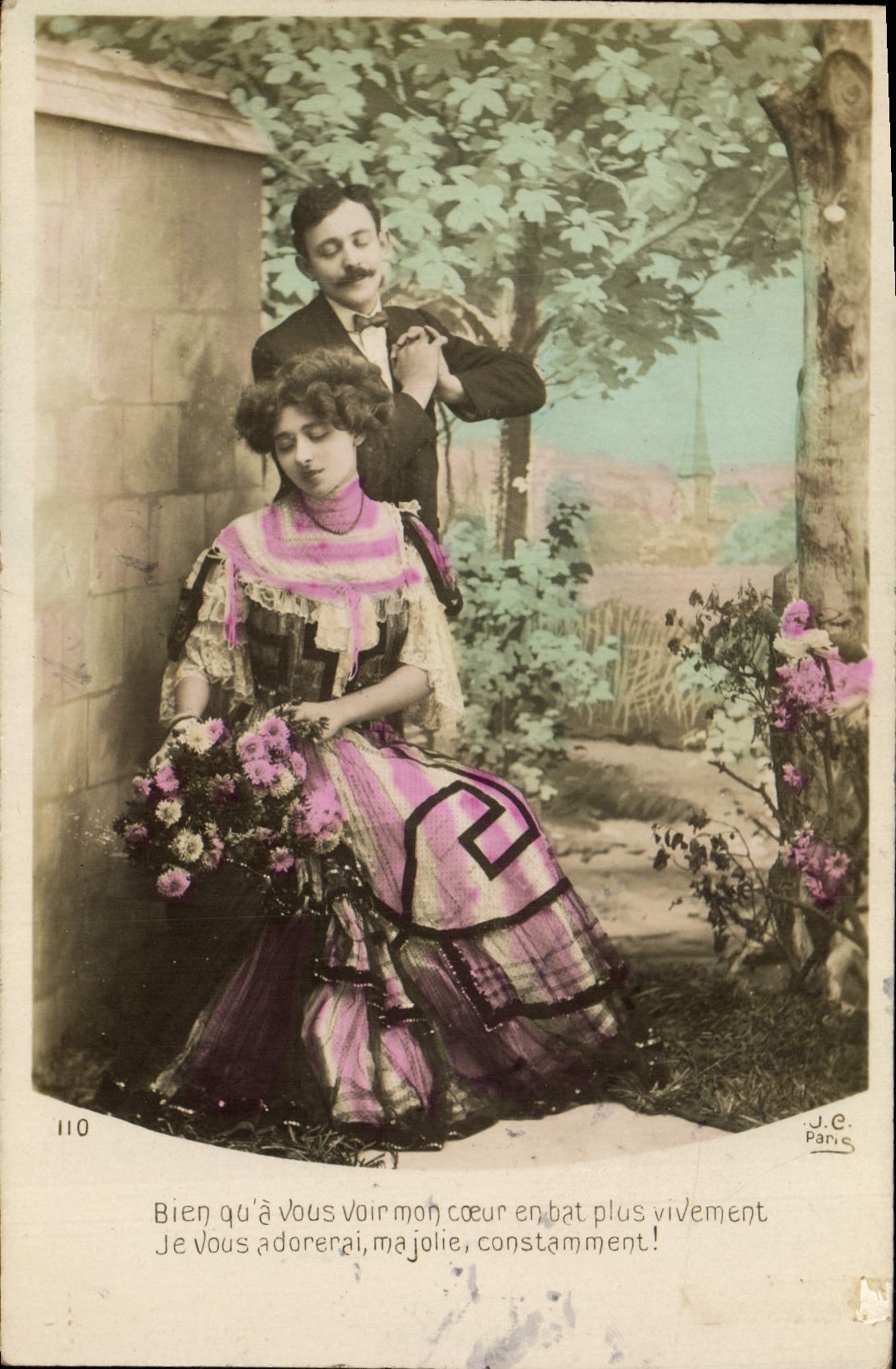 CPA Fantaisie Femme