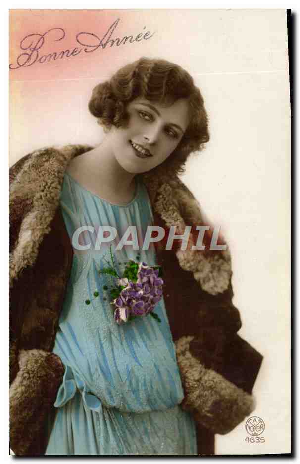 CPA Fantaisie Femme