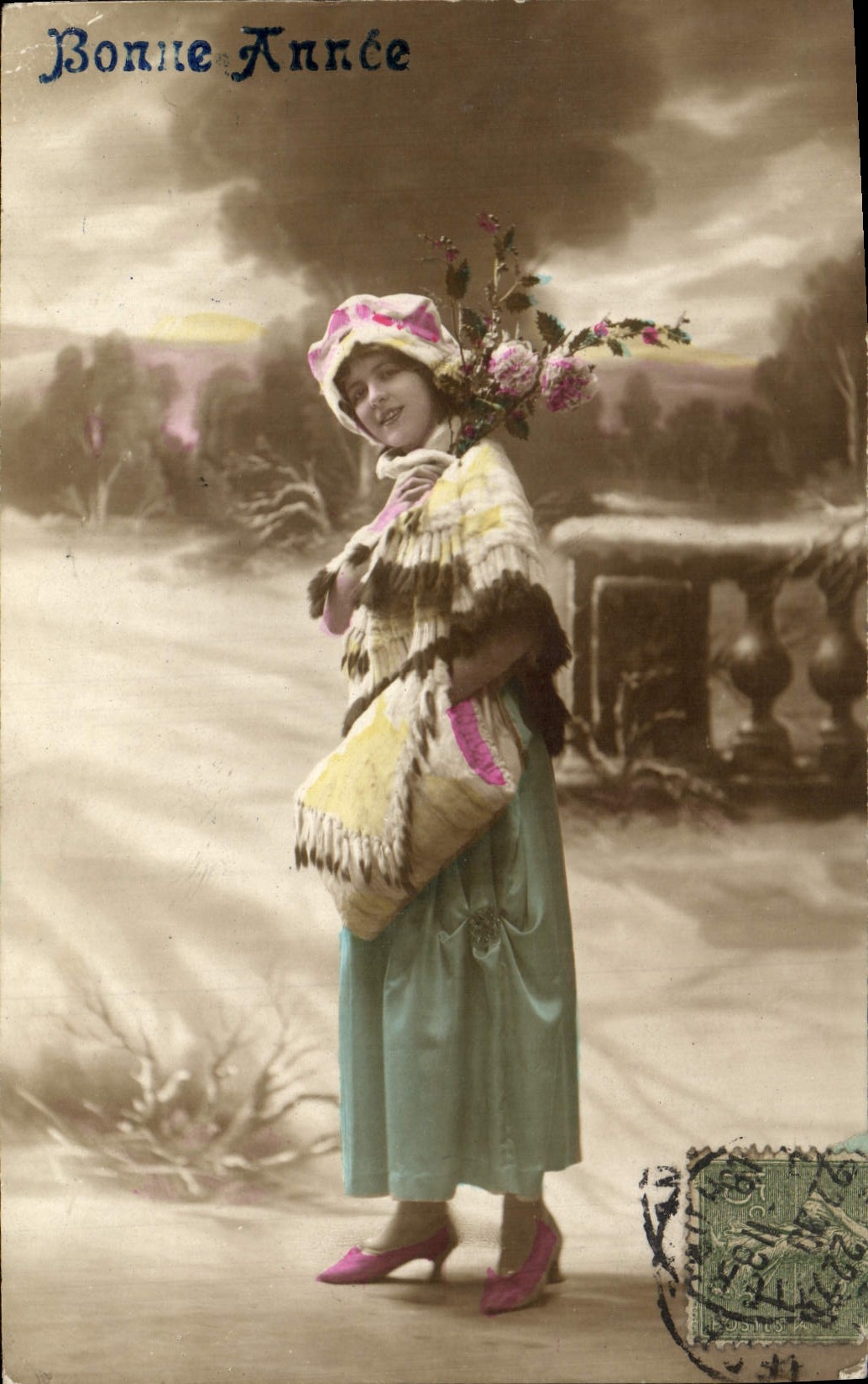 CPA Fantaisie Femme