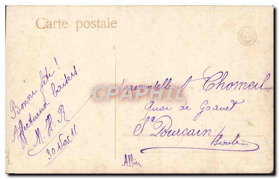 CPA Fantaisie Enfant — Verso