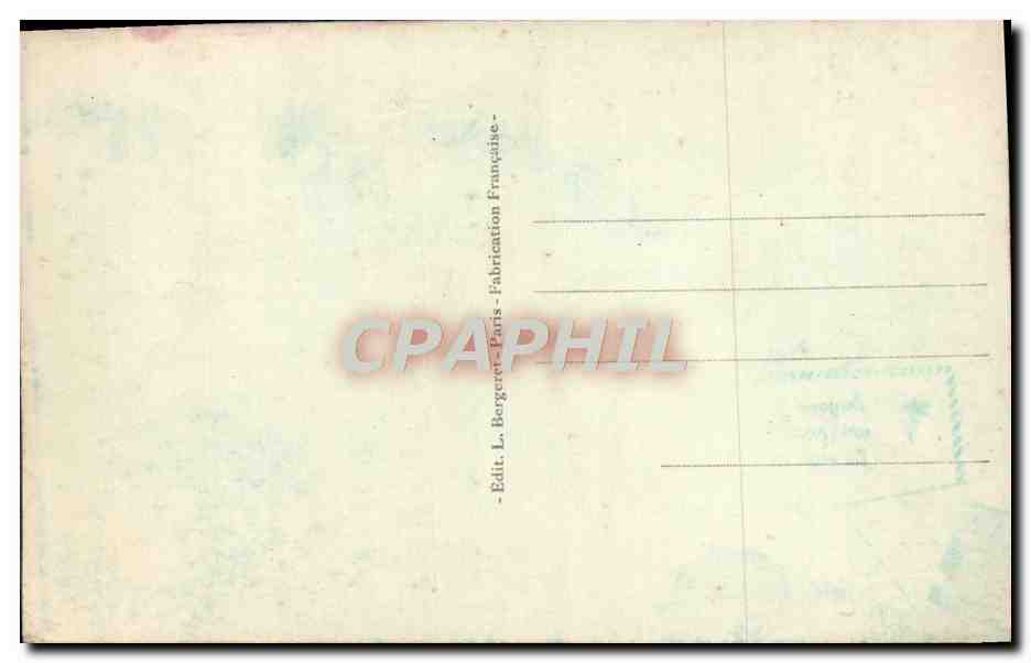 CPA Fantaisie Femme — Verso