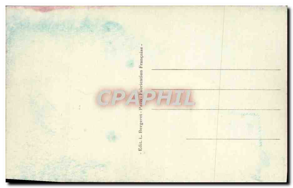 CPA Fantaisie Femme — Verso