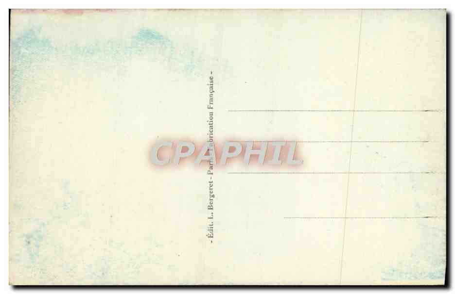 CPA Fantaisie Femme — Verso