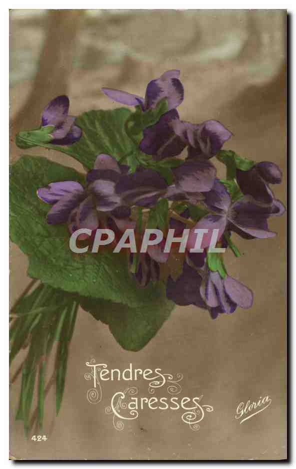 CPA Fantaisie Fleurs