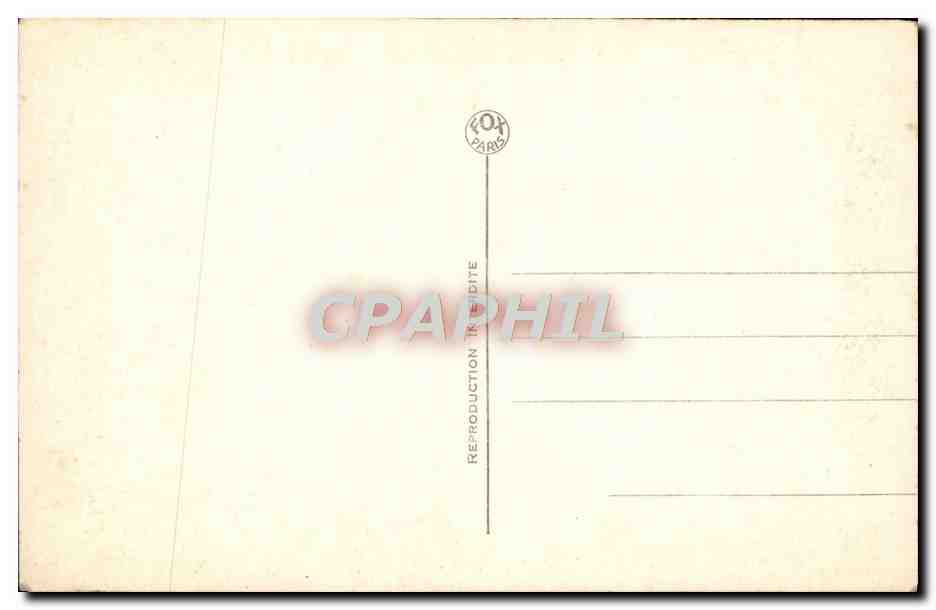 CPA Fantaisie Femme St Eloi — Rückseite