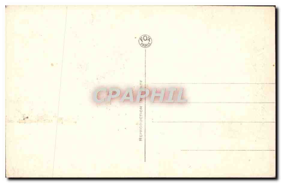 CPA Fantaisie Femme St Eloi — Verso