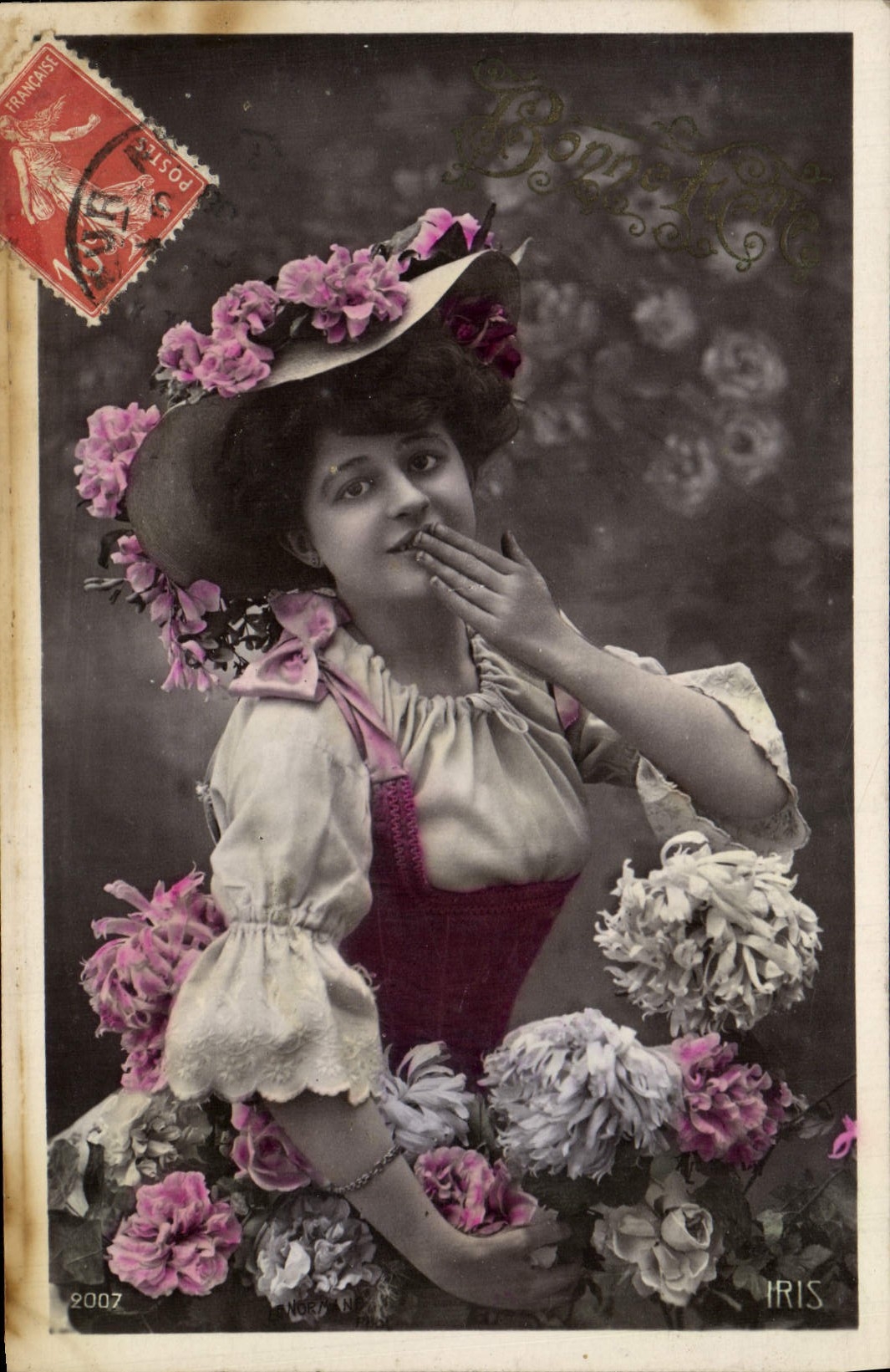 CPA Fantaisie Femme