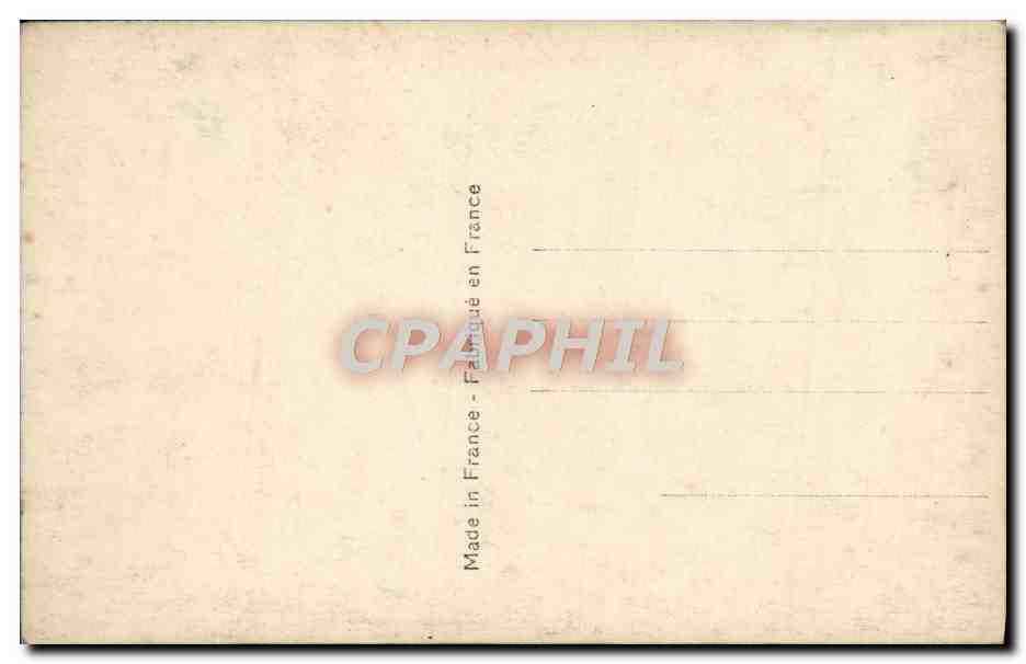 CPA Fantaisie Femme  — Verso