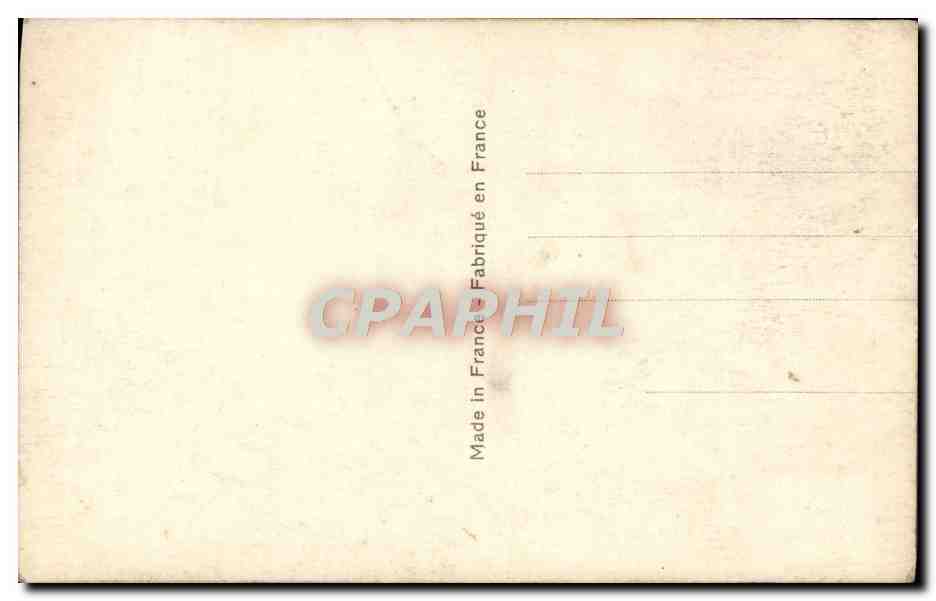 CPA Fantaisie Femme  — Verso