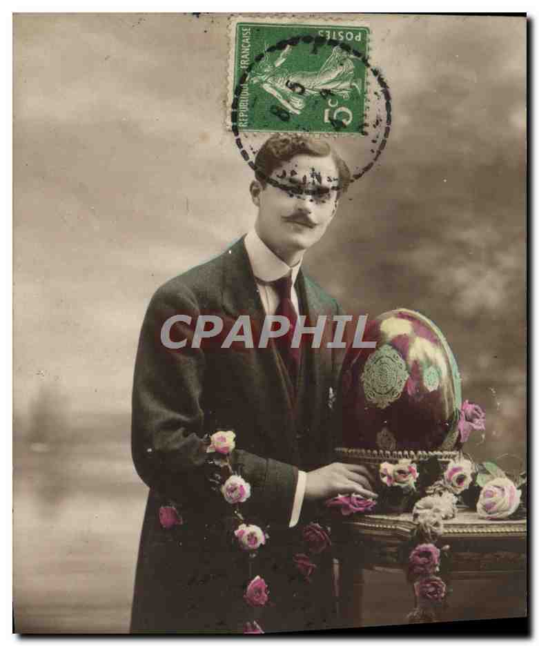 CPA Fantaisie Homme 