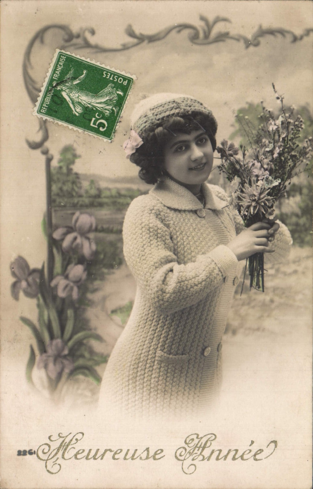 CPA Fantaisie Femme 
