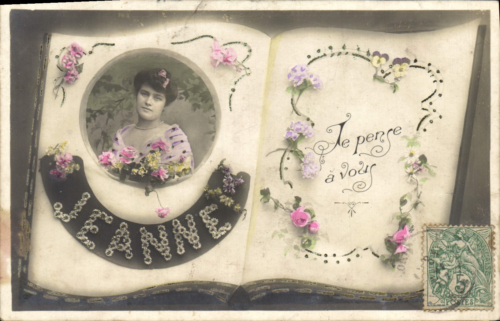 CPA Fantaisie Femme Jeanne