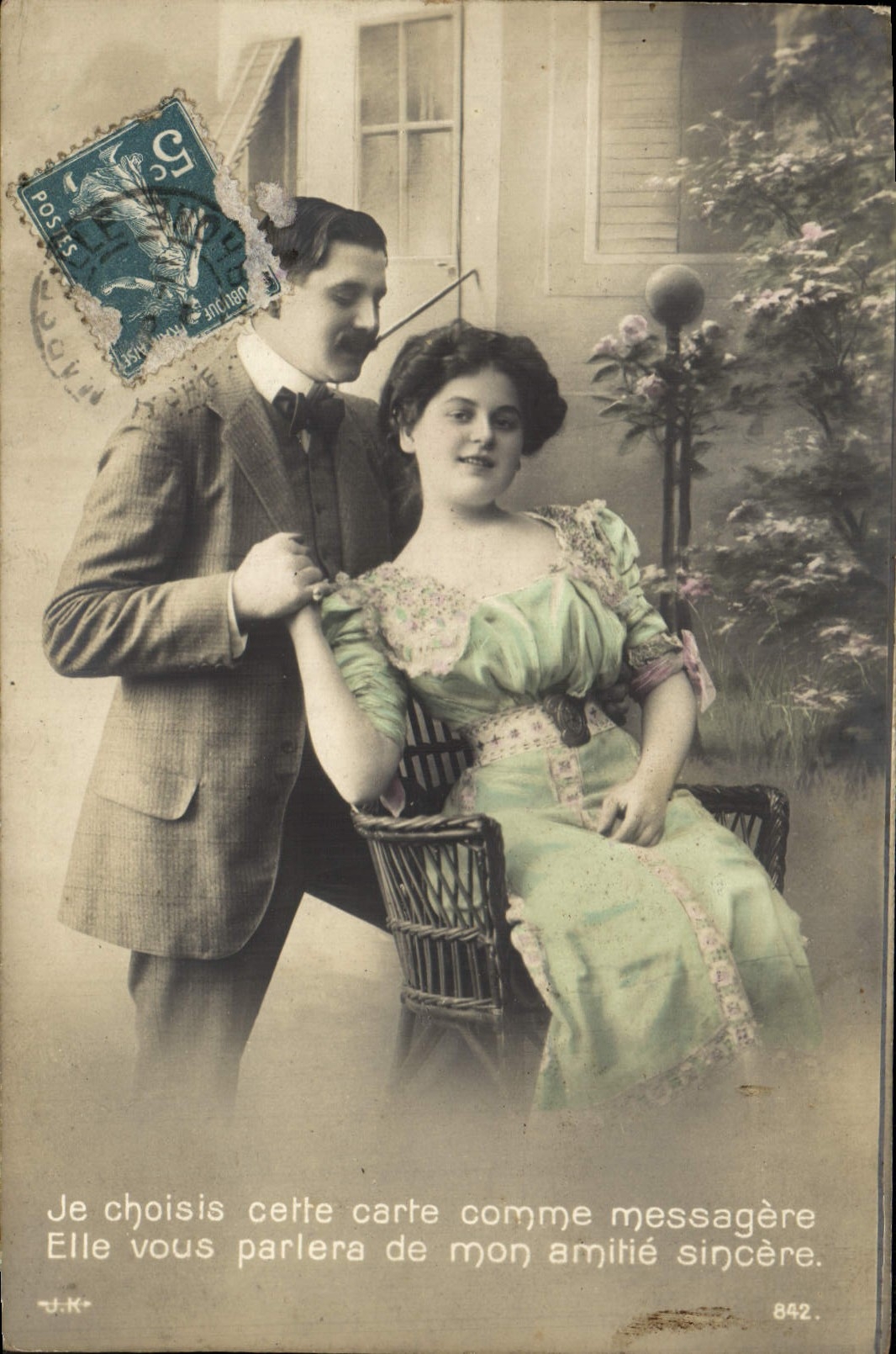 CPA Fantaisie Femme 