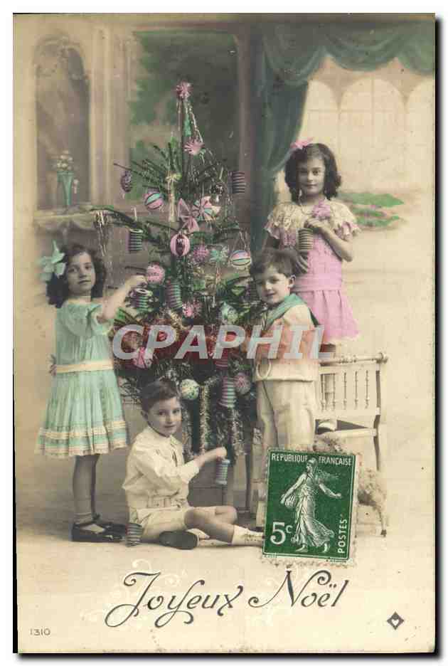 CPA Fantaisie Enfants Noel