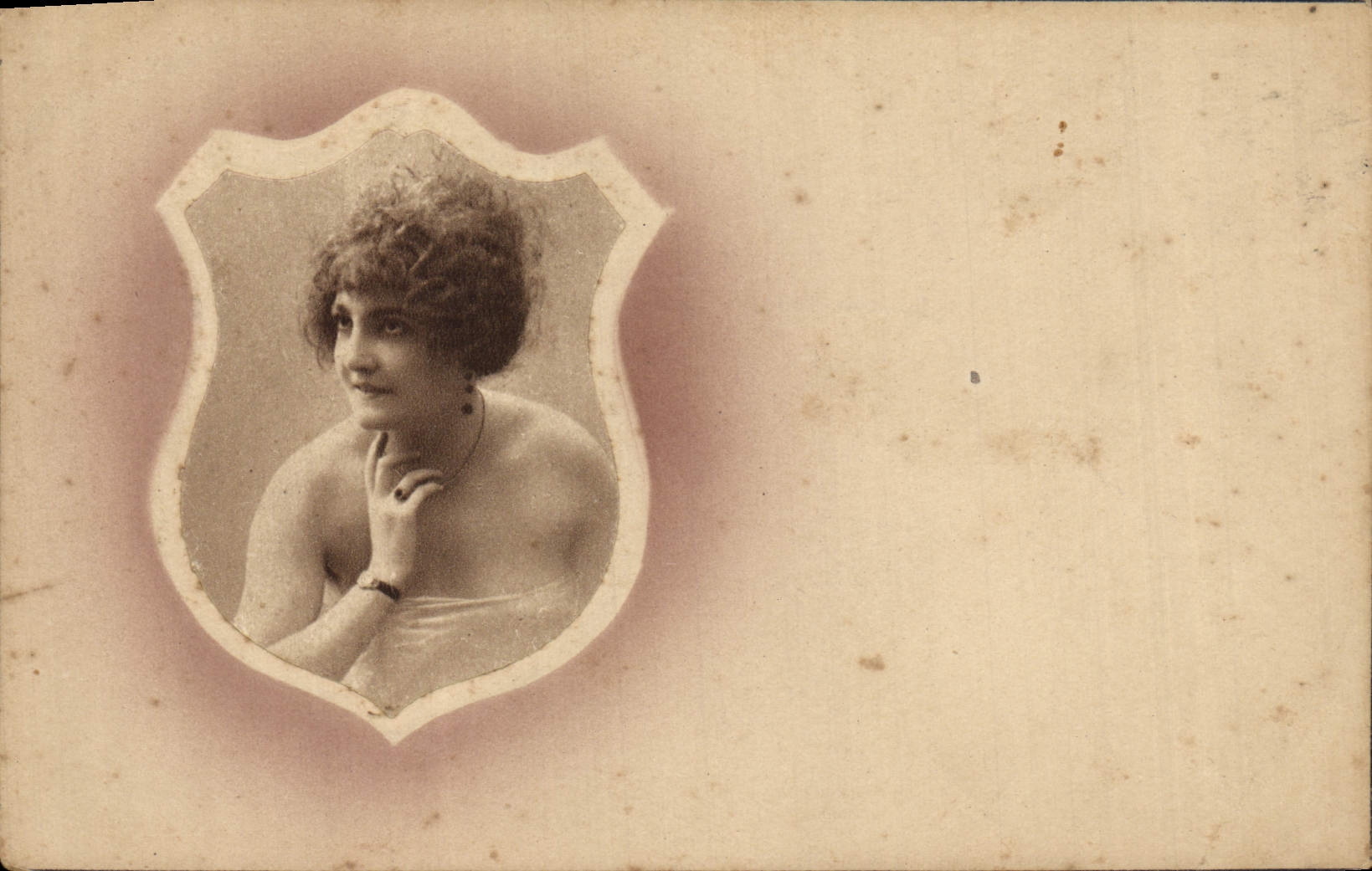 CPA Fantaisie Femme 
