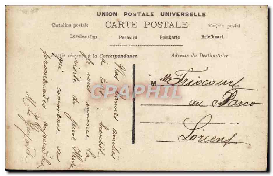 CPA Fantaisie Enfant Henri  — Rückseite