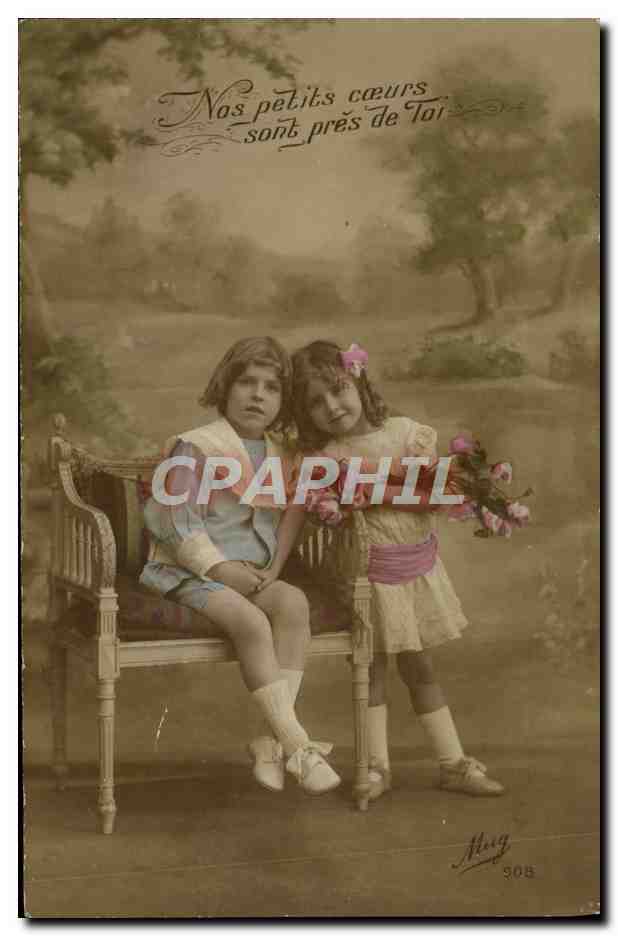 CPA Fantaisie Enfants