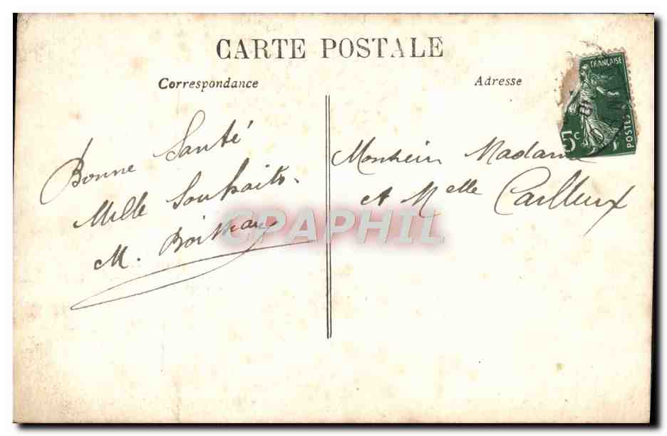 CPA Fantaisie Enfant — Rückseite