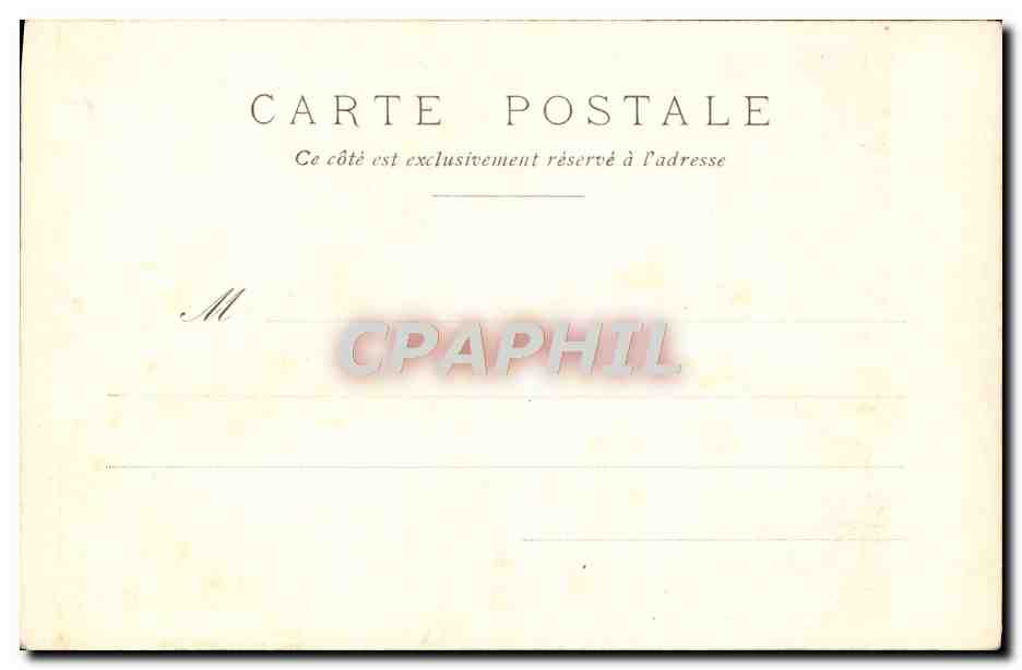 CPA Fantaisie Enfant — Rückseite